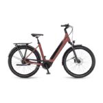 Vélo électrique ville Winora Sinus N5f - Rouge