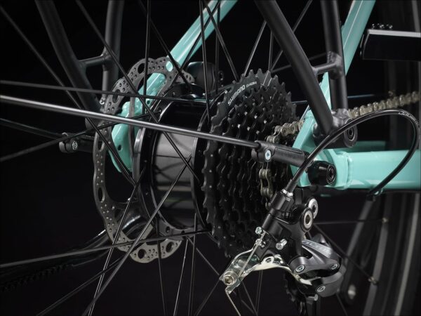 Trek FX+ 2 Shimano Altus 9V 250 Wh 700 mm Noir 2023 – Image 11