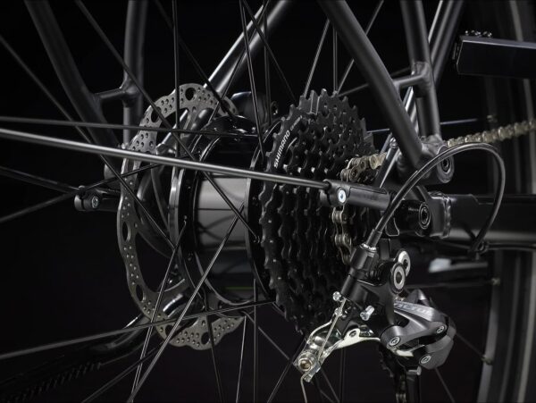 Trek FX+ 2 Shimano Altus 9V 250 Wh 700 mm Noir 2023 – Image 5