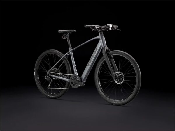 Vélo de Fitness Électrique Trek Dual Sport+ 2 Shimano Altus 9V 250 Wh 650 mm Gris 2023 – Image 11