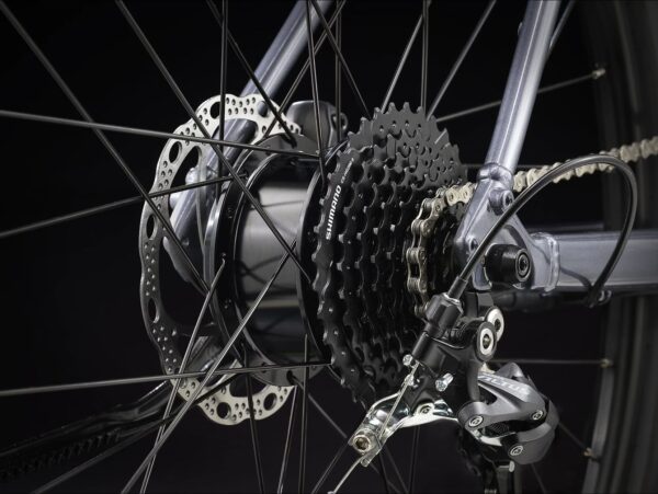 Vélo de Fitness Électrique Trek Dual Sport+ 2 Shimano Altus 9V 250 Wh 650 mm Gris 2023 – Image 9
