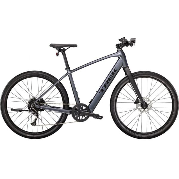 Vélo de Fitness Électrique Trek Dual Sport+ 2 Shimano Altus 9V 250 Wh 650 mm Gris 2023 – Image 2