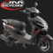 Scooter Santana Evo 50cc - Euro 5 - Noir / Rouge