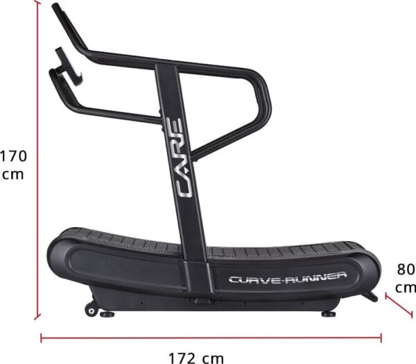 Tapis de course professionnel - CARE - CURVE-RUNNER – Image 4